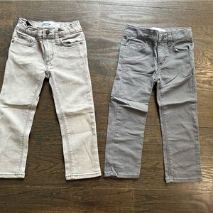 3T boys karate gray old navy jeans